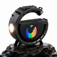 سبيكر DV-800 • طاقة شمسية • مصباح LED ١٠٠م
