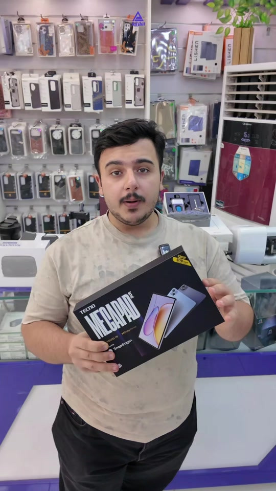 📱 إذا جنت تدور على تابلت اقتصادي وبسعر أقل من 300 ألف دينار، فـ Tecno MegaPad هو واحد من أفضل الخيارات المتوفرة! 🔥 💾 ذاكرة 128GB 💰 السعر: 260,000 دينار (الأسعار قابلة للتغيير) شرحنا بالفيديو جميع مواصفات ومميزات هذا التابلت، حتى تعرف إذا هو مناسب لاحتياجك قبل الشراء. 🎥 مشاهدة ممتعة، ولا تنسى تكتب رأيك بالتعليقات. 👇 📍 شركة كلمات العربية للهواتف النقالة النجف الأشرف – شارع غدير فرات – مقابل كلية الإدارة والاقتصاد. 🚚 يتوفر توصيل إلى جميع المحافظات العراقية. 📞 للحجز والاستفسار: 🔹 قسم الجملة: *********** 🔹 قسم المفرد: *********** 🔹 قسم الإكسسوارات: *********** 🔹 قسم الصيانة: ***********
