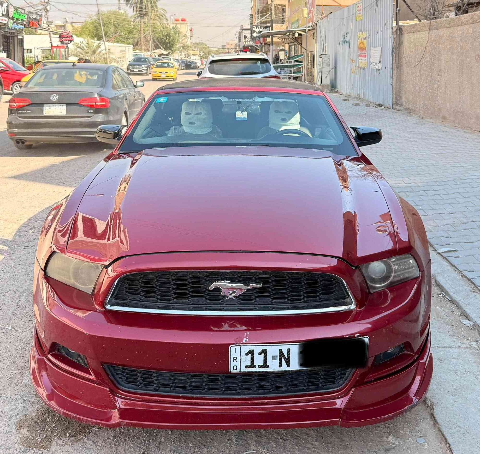 السلام عليكم 

للبيع او مراوس حسب القناعه   💯

موستنك بريميوم    ✅
موديل ٢٠١٤ ✅
محرك ٦ سلندر ٣٦٠٠ نظيف جدا  ✅
لون ماروني مميز  ✅
صدر امامي نظيف✅
 صدر خلفي نظيف  ✅
شاشه كبيره  ✅
كاميرا خلفيه ✅
سستم صوت ✅
كشنات مخمل ✅
كشنات كهرباء  ✅
كير اوتو نظيف جدا ✅
بجم مخيف  ✅
لايتات عدسه ✅

عليها إضافات : 
لحيه إماميه 
ويل وايلد ٢ سايز
سبويلر خلفي 

حادث السياره جاملغ خلفي سايق ومصبوغه حزام تجديد وسونار موجود  .

السياره حلوه  بالحقيقه احلى من الصور ترايها كلش حلوه والحمد لله مناقصها شي كامله قبل فتره سويتلها سيرفس كامل .

المكينه نظيفه جدا والكير كذالك وتبريد ثلج ..

رقمً بغداد إنكليزي سنويه جديده وهزه جديده باسمي شرط التحويل ثاني يوم .

مكاني بغداد الاعظميه .

السعربالنسبه لهيج نظافه وكامله مناسب ((٨٥ ورقه )) وبيها مجال حك الجيه  .

***********

أ.مروان النعيمي 

صلي ع نبيك 💯 بغداد, العراق
