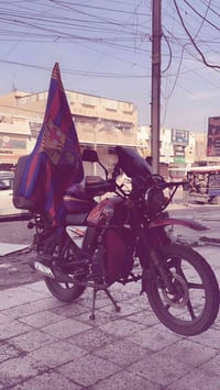 دراجة دايوان موديل ٢٠٢٣بيها طعجه بل تانكي المكينه برغي ما مفتوح منها ا...