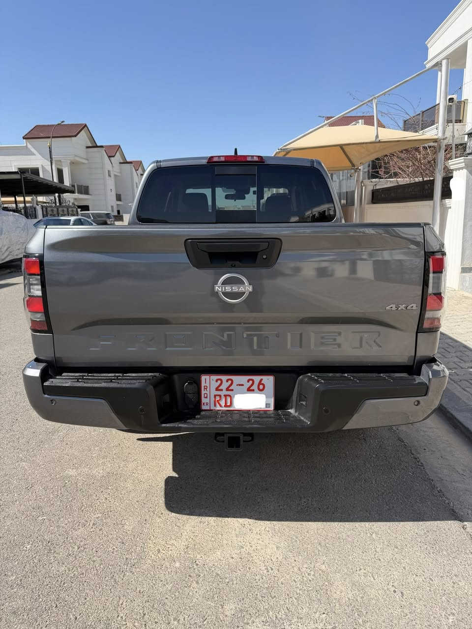 للبيع نيسان فرونتير  .. ٢٠٢٥ ..
NISSAN FRONTIER .. 2025 ..
 عداد المسافة ، 2000mi ، أعتبر صفر
السياره وارد أمريكي ضرر قطعة وحدة بس بونيد صبغ بدون إرباك و بدون شاصي مكفول كله كير و محرك كلشي فور ويل 4x4 
مواصفات فول عدا الفتحه كاميره خلفي ، رادار ، تعديل سرعة ، كشن تدفئه ، ستيرن تدفئه  ….. .)

السعر : ٢٣٥ $

تلفون أو واتساب 📞 : ***********
