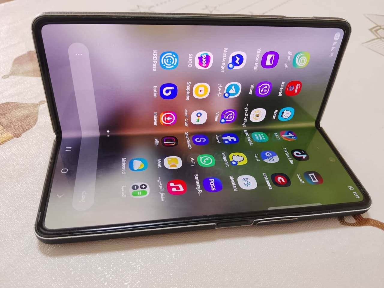 samsung z fold 3
للبيع او مراوس 
سامسونك فولد 3 ذاكرة ٢٥٦ دبل سيم كارد سعرالجهاز ٤٢٥ الف


**إذا كنت صاحب هذا الإعلان وتريد حذفه لأي سبب، رجاءا أرسل رسالة إلى الدعم الفني**