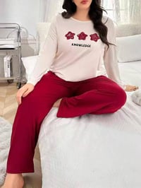 بجامة نسائي • قطن درجة أولى • فري سايز 55-90 كغم