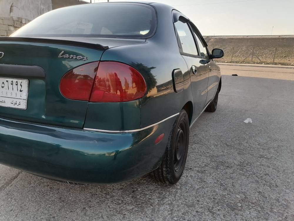 دايو لانوس مشروع وطني شرط تحويل و الوكالة موديل ١٩٩٩ محرك ١٦ فال تفتر بانزين موجود كير محرك صدر شرط صبغ عام جماليه تبريت تدفه كير محرك صدر كهربايات شرط  سعر ٣٦ بي مجال للإستفسار الاتصال زين*********** كورك /*********** بغداد, العراق
