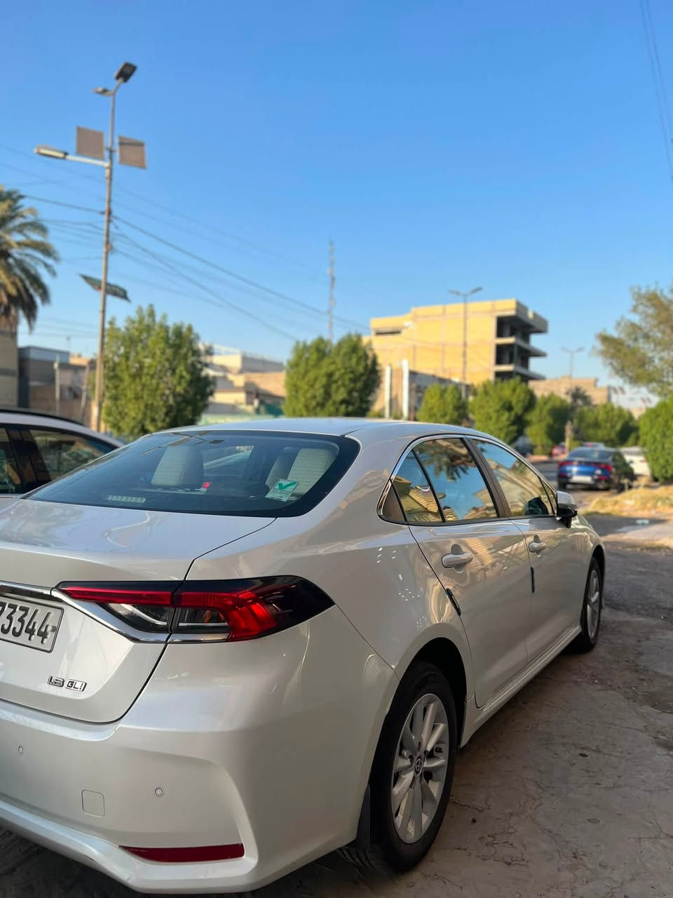 سلام عليكم
تويوتا كورلا GLI 2022 ساز 
مكينه 1800
ماشيه 56 الف كيلو
*ملاحضه: بيهه تعديل bdrثلاث اصابع بجاملغ الأمامي و ثلاث اصابع بجاملغ الخلفي جهت السايق 
السياره جديده بمعنى الكلمه
مكان السياره بغداد حي العدل 
السعر 16.000 يعني 160 ورقه 
للأستفسار ***********
