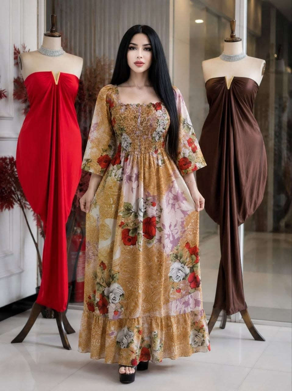بسم الله توكلنا على الله 

🌸وفي السماء رزقكم وماتوعدون🌸

جديدنا اليوم شي مختلف دشداشة بنات صالح تجنن 

خامة كشمير كريشة بارد اصلي شرط الفحص 

قياسات:: تلبس من وزن 50 لحد وزن 100

#ملابس##فستان##اكسبلور#


**إذا كنت صاحب هذا الإعلان وتريد حذفه لأي سبب، رجاءا أرسل رسالة إلى الدعم الفني**