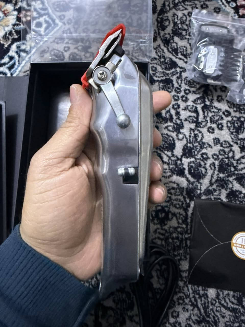 مكينة حلاقة شركة wahl
الي يريدها يتفضل وتساب

***********
