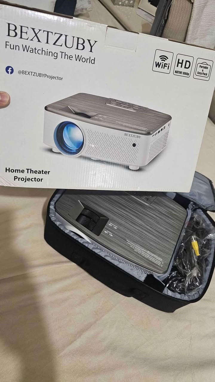 بوجكتر داتا شو - Projector
مستعمل شهر فقط
.
حجم الشاشة 200 انج
دقة 1920*1080
.
يعمل على بلوتوث، وايفاي وكيبل HDMI
مفيد للدراسة وعرض البيانات، الأفلام والألعاب
.
الموقع: دهوك
للتواصل: *********** دهوك, العراق
