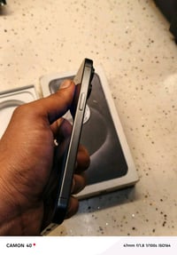 ايفون 15pro max ذاكره 256 البطاريه 87 الجهاز جديدددد بمعنى الكلمه ومشح...
