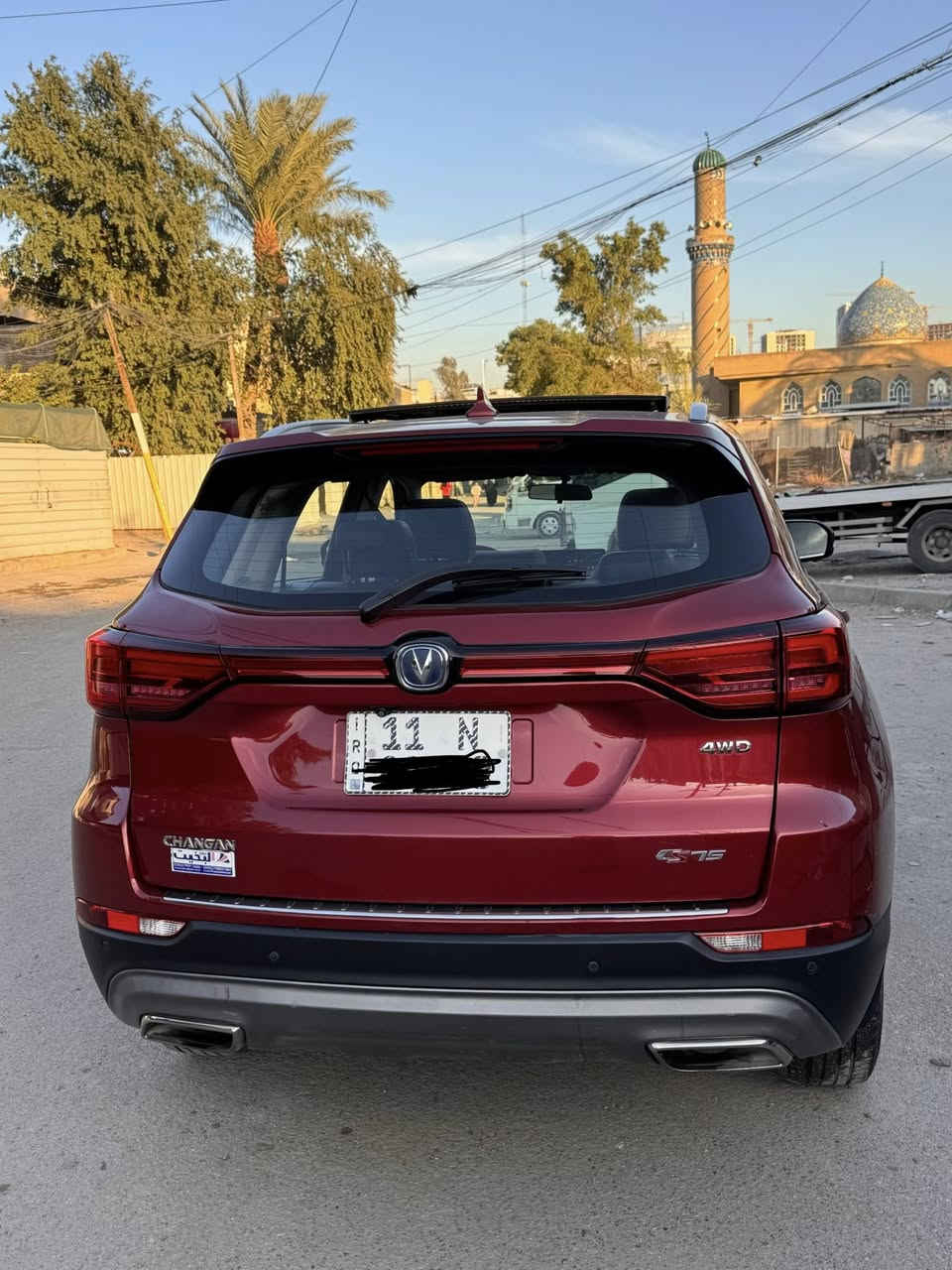 السلام عليكم
شانجان cs75  فوووول موصفات 
ماشية 80 الف كيلو فقط
 سياره كفالة عامة من كلشي
السيارة بأسمي اتحويل مباشر السنوية لل ٢٧ كاملة من هزة وكلشي
موديل 2020 
محرك 1800 تيربو 
موصفات فور ويل كامرة 365 كشنات تدفئة وتبريد وبيهة هواي موصفات 
مكان السياره بغداد الأسكان
 السعر 139 وبيهة مجال بسيط 
للاتصال على هذا الرقم ***********
