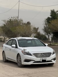 سوناتا موديل 2016 وارد امريكي حادث الداير مال جاملغ الخلفي  صور الحادث...