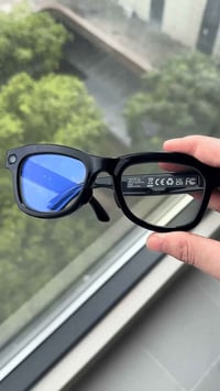 نظارة ذكية • كاميرا مخفية • حماية الضوء الأزرق