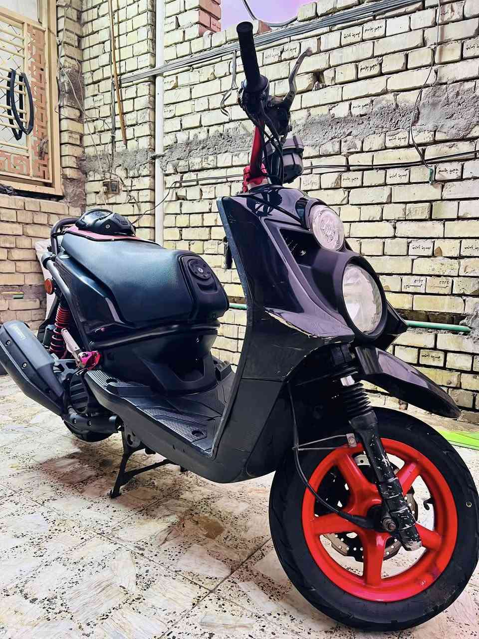 السلام عليكم سكنس جبلي رمبة رمبة صارلة شهر نازله من الرمبة ستيرن رياضي شيالات رياضي سواده يخبل بانزين اديرلة كله محسن دراجه شكد ما اكول حلوة ونضيفه قليل ع ايدي الدراجه نزلته للاستفسار ***********
