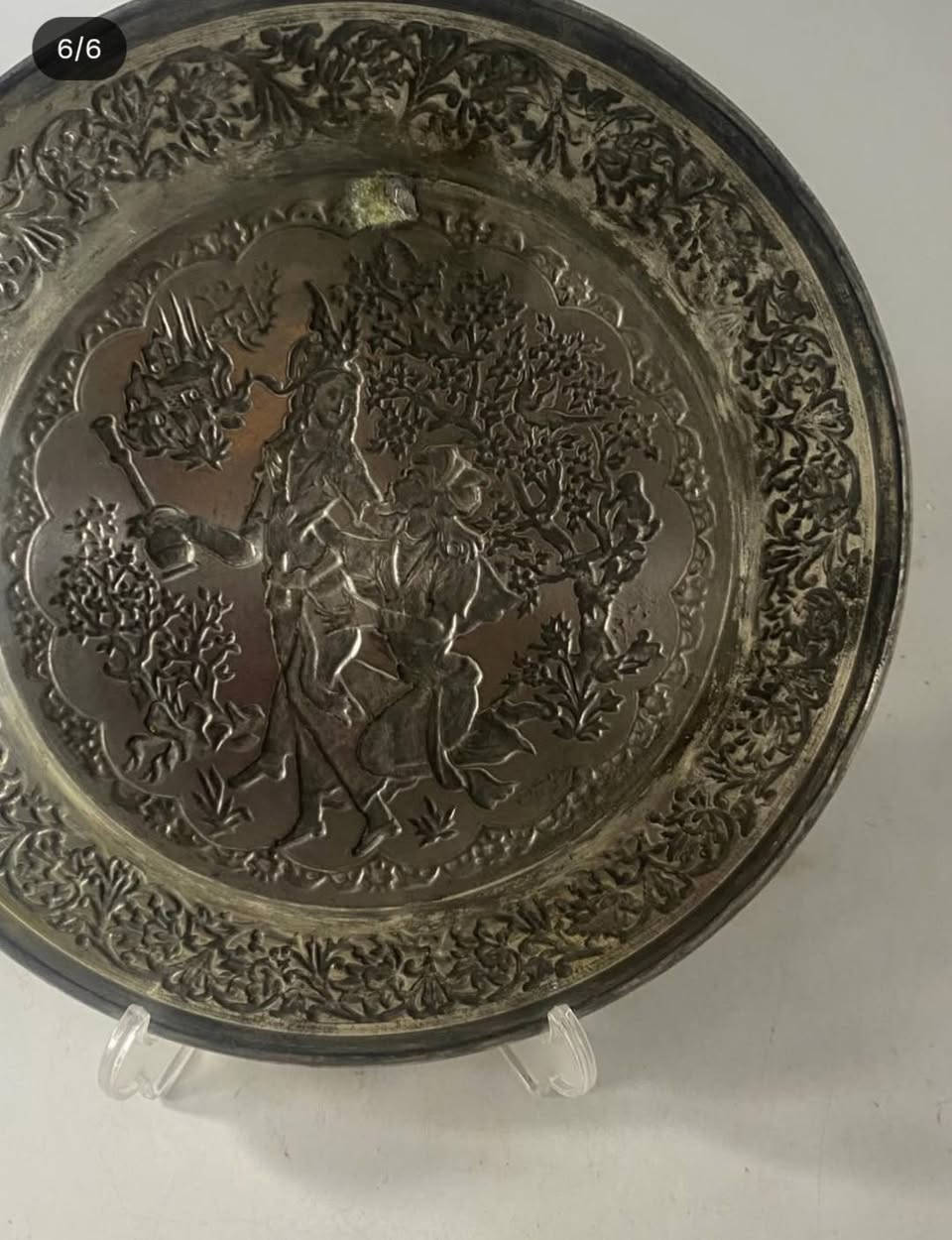 صحن طلاء فضه منقوش نقوش اسلاميه فيه مسح بالطلاء بسبب القدم


**إذا كنت صاحب هذا الإعلان وتريد حذفه لأي سبب، رجاءا أرسل رسالة إلى الدعم الفني**