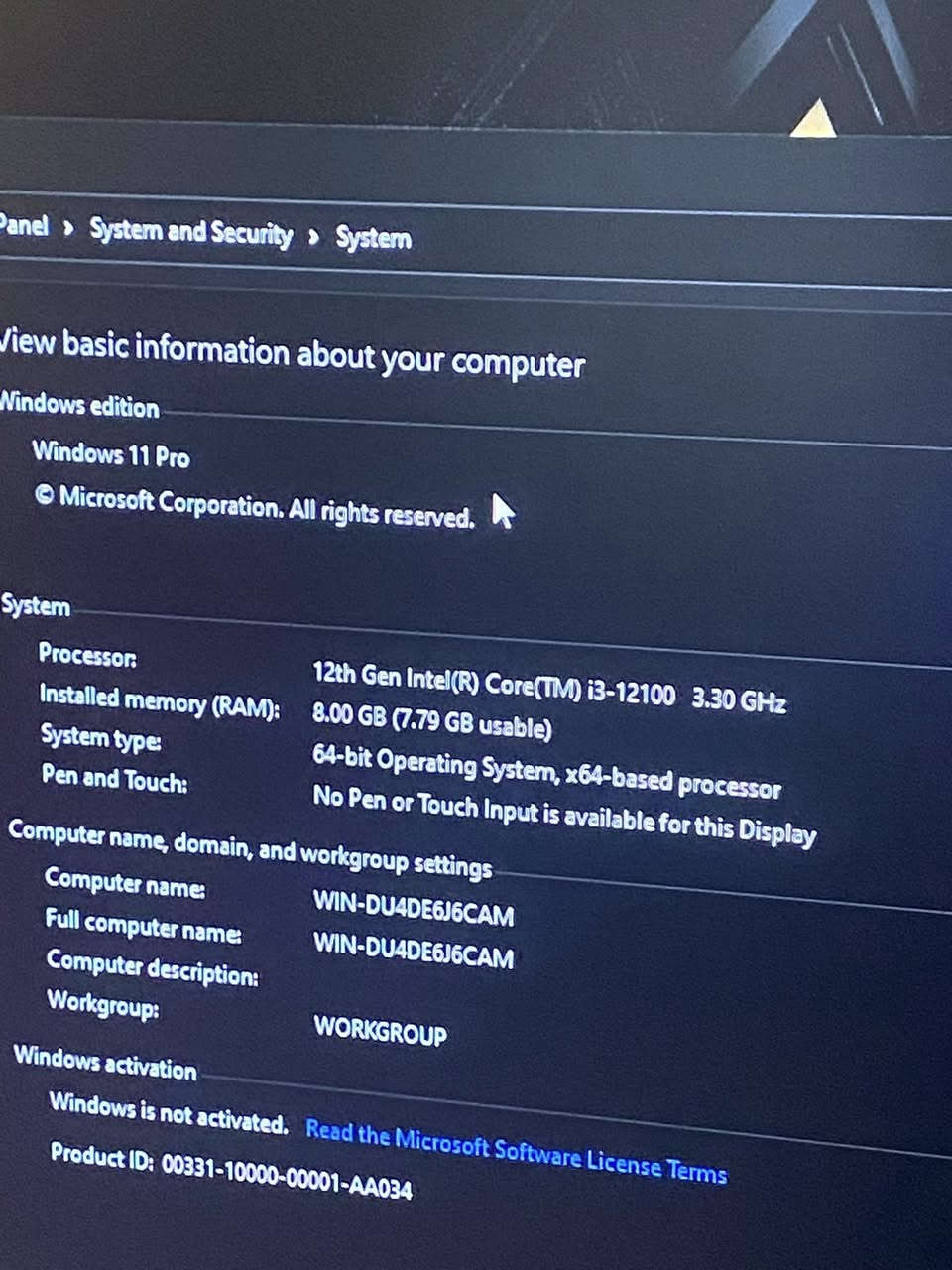 مكلف بالنشر
🖥️ للبيع: باكيج قيمنق متكامل (PC + Monitor 175Hz)
المواصفات:
• المعالج: Intel i3-12100 (جيل 12).
• كارت الشاشة: RX 580 بذاكرة 8GB GDDR5.
• الشاشة: GIGABYTE قيمنق، حجم 27 بوصة، تردد 175Hz.
• المذربورد: MSI.
• الذاكرة (RAM): 8GB.
• التخزين: HDD 500GB Seagate SkyHawk.
• النظام: Windows 11 Pro.
• الملحقات: كيس RGB، كيبورد ميكانيكي، سماعة Fantech، 
الحاسبة جاهزة للعمل والدراسة 
📍 الموقع: واسط - الكوت.
💵 السعر: [550 الف]
📱 للتواصل: [***********]
