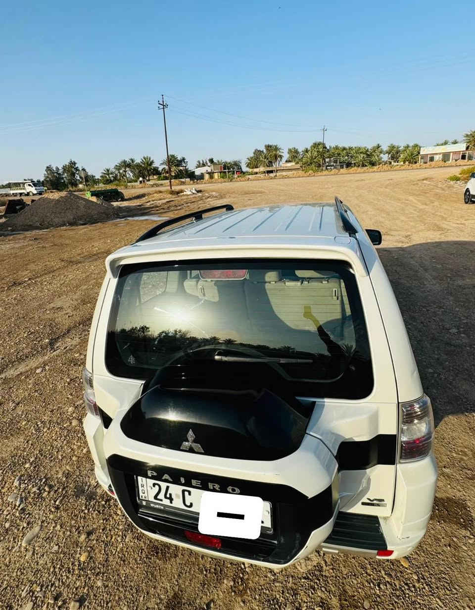 باجيرو 2015خليجي كفاله عامه عدا صبغ بالجاملغ الأمامي عكس سايق مواصفات نص فول مري شفط حساسات خلفيه اشاير بالمري محرك وكير مكفولات سياره جاهزه تخم تاير تبريد تدفئه 6سلندر 7راكب 3قطع تبريد رقم دهوك الجديد  السعر 145 وبي مجال للاستفسار ***********مكان السيارة واسط
