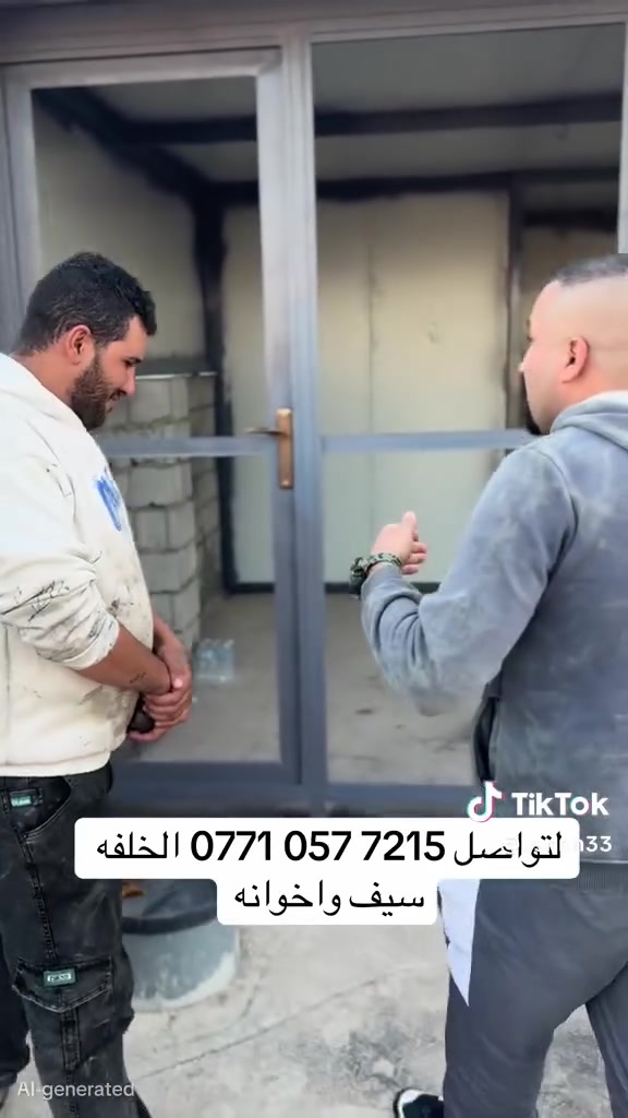 عرض خاص كافة الاعمال السندويج بنظام الاقساط والشغل درجة اولى وبي ضمان ويتوفر السندويج ضد الحريق عمل مخزن غرفة مشتمل اتصل ***********بي واتساب
