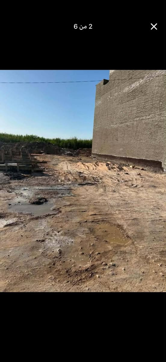على بركه الله تعالى 
تم المباشره لهذا اليوم 
بتنفيذ العمل 
ببناء قطعه مساحه 150
اليوم الاول من العمل 
ومن الله التوفيق حلة, بابل

