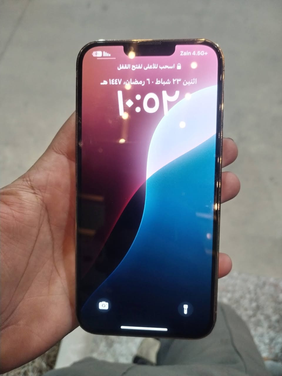 ايفون 13ابرو ماكس شرق اوسط نضافه ٪100 بطاريته 97 جهاز مامفتوح ولا معله جلخ مابي جديد معنه الكلام
***********
