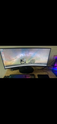 MSI MD342CQ • 34 بوصه منحني • كيبورد وماوس RGB