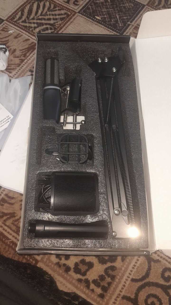 متوفر مايك مع ستاند


**إذا كنت صاحب هذا الإعلان وتريد حذفه لأي سبب، رجاءا أرسل رسالة إلى الدعم الفني**