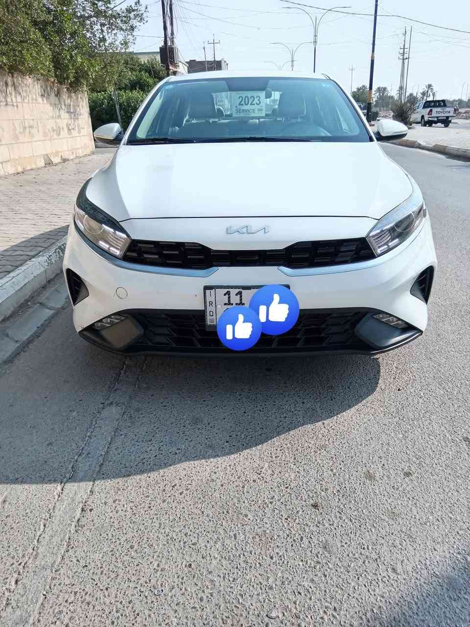 السلام عليكم ورحمة الله وبركاته مكلف بالنشر
كيا سيراتو 

موديل23  خليجي 

فول مواصفات من عده البصمة رقم بغداد انكليزي مشروع وطني مداور بأسمي هزه جديده 

مواصفات

فتحه سلايت روف

لد نهاري 

حساس خلفي 

كامره خلفيه

ويل كب كروم

تبريد قطعتين السعر 173 وبيهه مجال 

دواخل لونين 

تبريد قطعتين 

مكينا   2000 دوش 

سيارة جديدة  كله السياره

مغلفه حمايه PPF 

دوشمة ارضية سيارة كاملة مكاني الرميثه 

رقم التواصل 

 ***********
