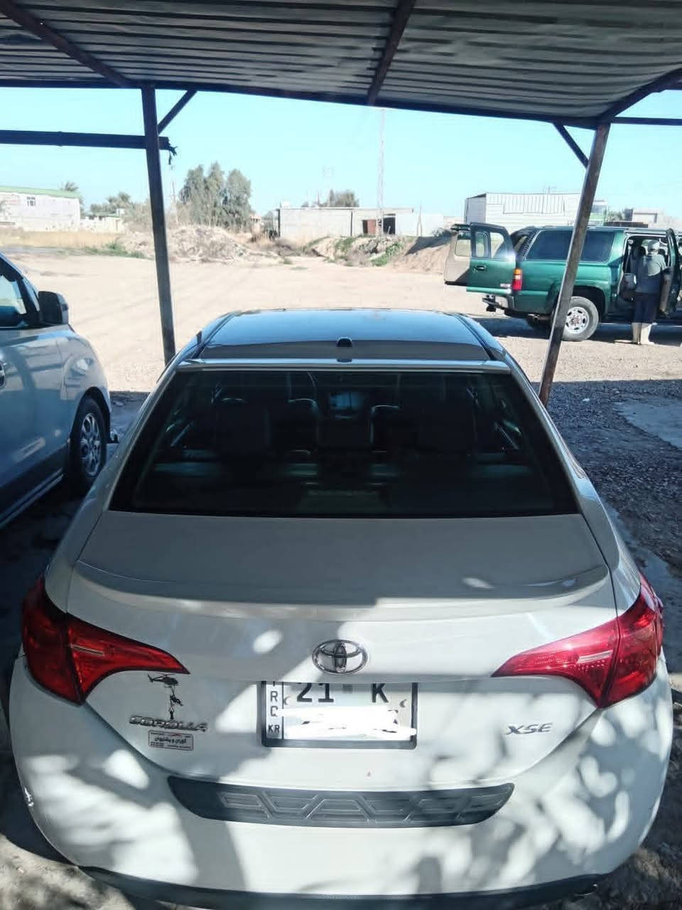 كورلا 2018 فول 1/1 XSE امريكي مكينه 1800
ضرر بامريكا فقط موضح ب السونار عداها اي طخه ماكو 

مواصفات ( فتحة سقف ،بصمه ، داخل لونين ، رادار ، مثبت سرعه ، توقف ذاتي ، شاشه بلس ، تحديد مسار ، لدات اضافية ، ويل كروم ،… )  
السعر 177 بي مجال قليل
للاتصال *********** 

ما متواجد ع النت 

المكان ...ديالى ...المقداديه
