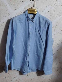 زارا • قميص لنن • مقاس L