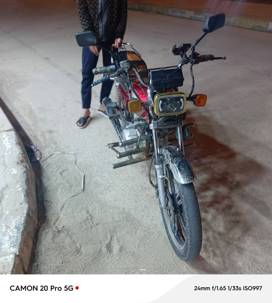 سلام عليكم ورحمة الله  ايراني 2022 بعدها جديده محركها مالعوب بي بلاد دراجه نضيفه اوراق منفيس مكاني رمادي شارع 60 

 ***********
