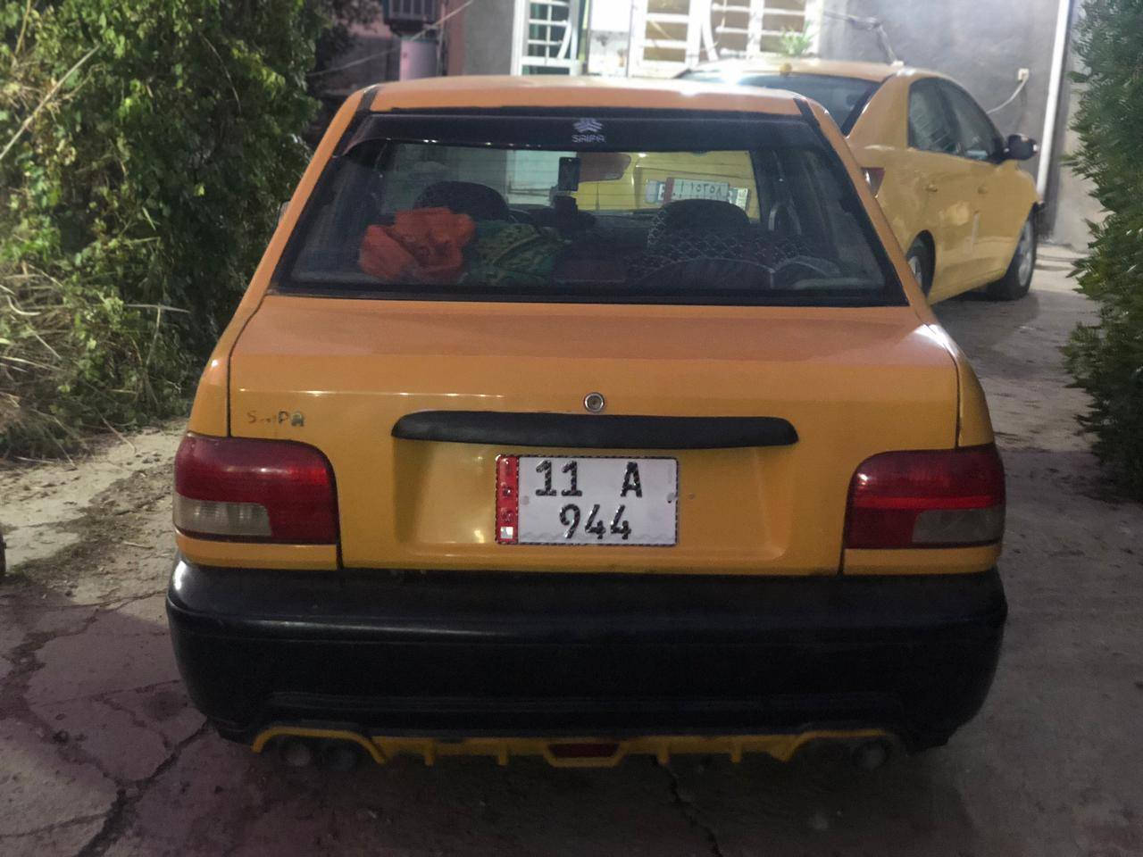 السلام عليكم 
 سايبا موديل 2014 سيارة جديده تخم تاير صدر تبريد باتري جديد مكينه وكير بل باكيت دوشمه جديده كشرهة يخبل رقم بغداد مميز باسمي مصفره هيئه وغرامات هزة جديده سياره اي نقص مابيهة جاهزة من كلشي سعر 28وبيهة مجال قليل
عنواني بغداد المحموديه حي بدر 
للستفسار والاتصال 
*********** بغداد, العراق
