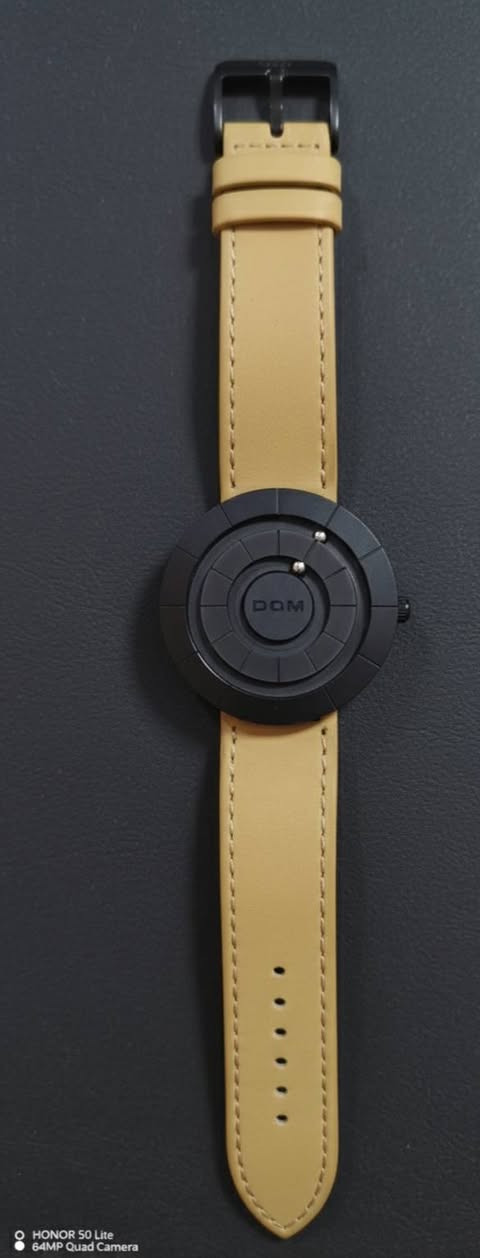 "الجاذبية التي لا تُقاوم! 🔥"
ساعة DOM المغناطيسية:
​✅ تصميم هندسي ثوري بدون عقارب.
​✅ كرات معدنية تتحرك بالجاذبية المغناطيسية.
​✅ حزام جلد طبيعي فاخر.
تميز عن الجميع واجعل ساعتك حديث المجالس.


**إذا كنت صاحب هذا الإعلان وتريد حذفه لأي سبب، رجاءا أرسل رسالة إلى الدعم الفني**