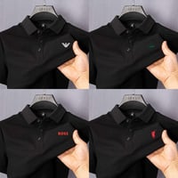 تيشيرت حجري • اسود • درزن ١٢