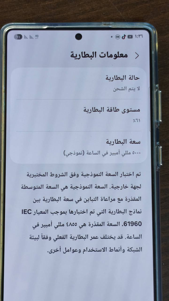 سلام عليكم 25s Ultra
مستخدم 15 يوم فقط 
بعده جديد شخط واحد مابي 
ذاكرته 256 
لون رصاصي 
سعر 1300 وبي مجال للشراي 
مكان بغداد اليوسفيه الشارع العام مجاور قاعه الحميري 
***********
