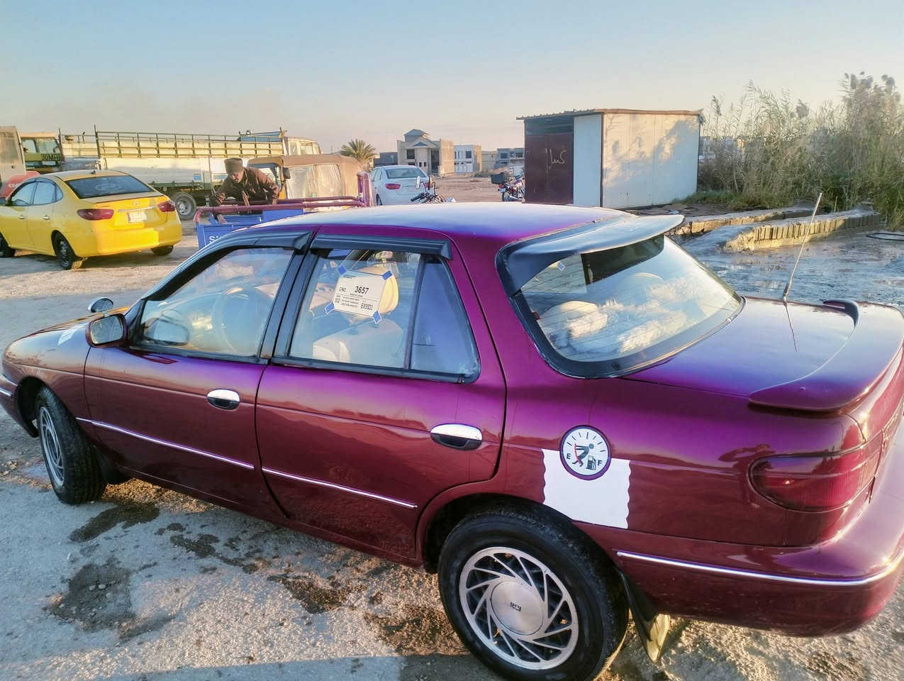 كيا سيفيا موديل ٩٣ رقم بغداد سنوية ما ساقطة  كير عادي محرك مفتوح مكفولات 

 تبريد تدفئة مسجل مصبوغة جديد دواخل نظيفة باتري جديد زوج تايرات جدد سيارة جاهزة 

السعر ٣٥ 
واسط قضاء العزيزية 

(*********** )الاتصال بعد الافطار
