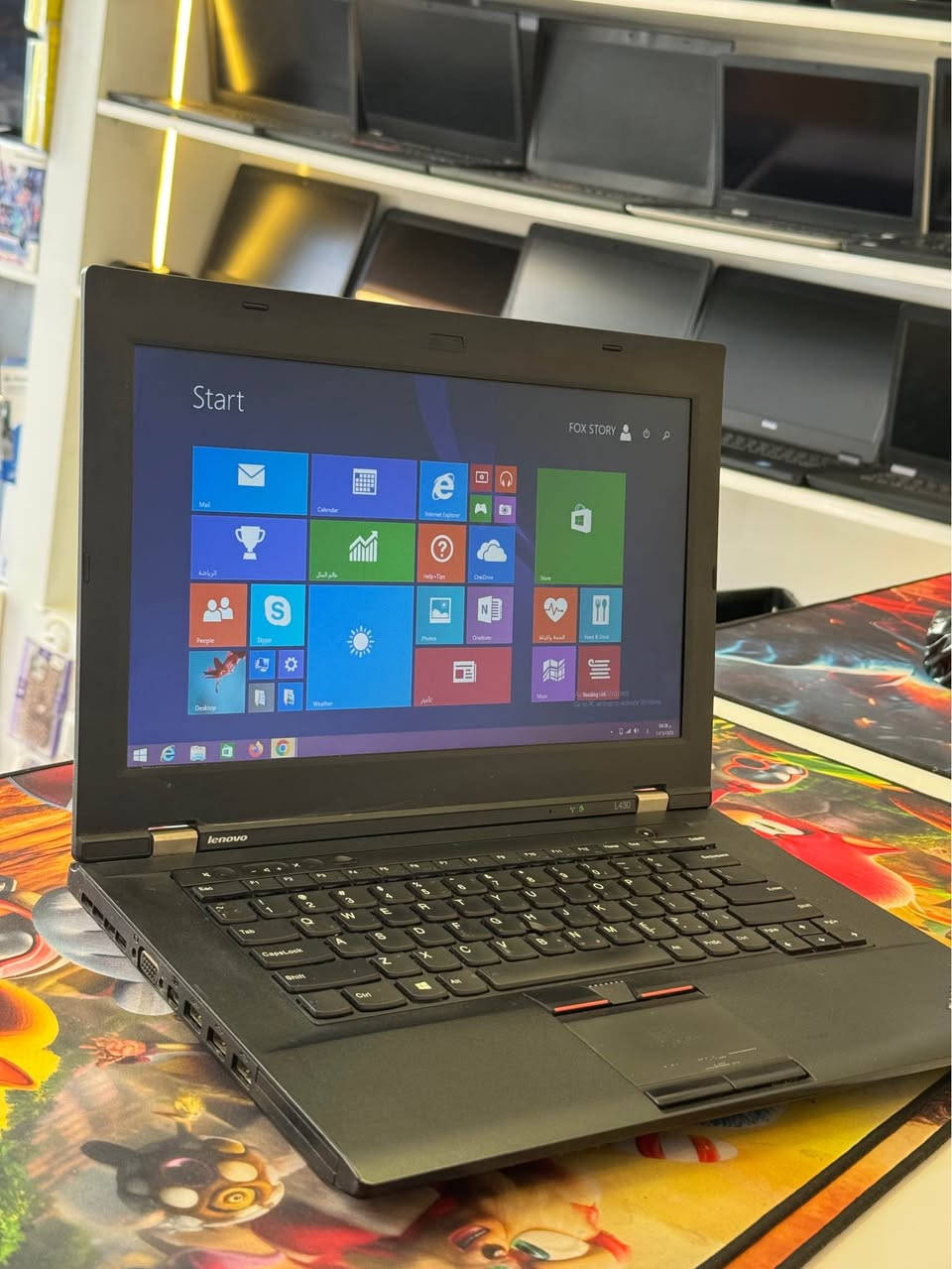 Lenovo thinkpad 
Core I 5 
رام ٤ كيكا 
هارد تخزين حجم ٣٢٠ كيكا 
شاشه كبيرة بحجم ١٤ 
DVD 📀 
مع شاحنه الأصلية
فوكس ستور 
موصل الزهور 
يتوفر توصيل كل العراق ٥ الف 🚛🚚

***********
*********** أربيل, العراق
