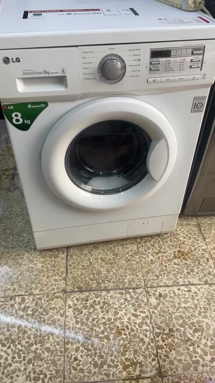 غساله فول ئوتمتيك LGنظيف8كيلو نظيف كلش ما بي اي عيب ضمان بلادي شركه LGلاصلي200الف بي مجال اي ستفسر عل***********
