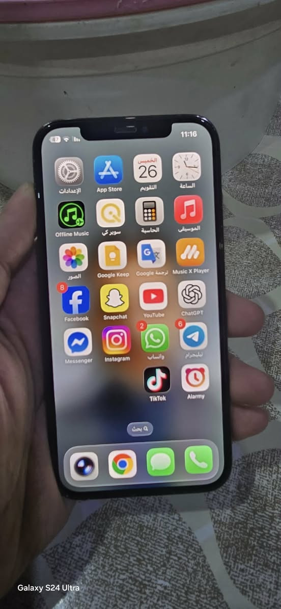 للبيع ايفون 12 برو
نظافة 100‎%‎ خالي من أي خلل
ذاكرة 256
مبدل شاشة اصلية من جهاز ثاني وليس تجارية
مبدل بطارية اصلية جديدة

السعر 300 الف


**إذا كنت صاحب هذا الإعلان وتريد حذفه لأي سبب، رجاءا أرسل رسالة إلى الدعم الفني**