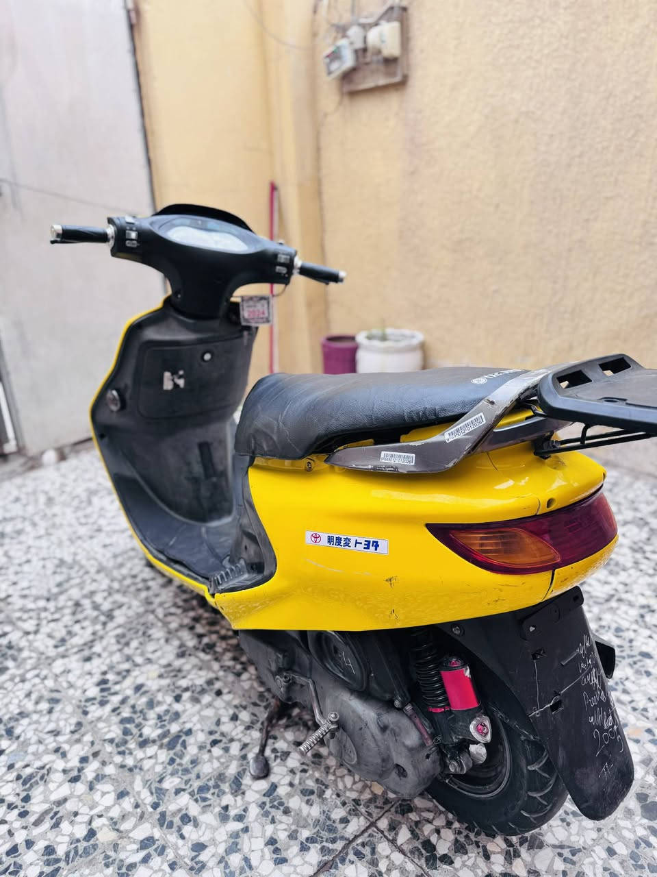 السلام عليكم دراجة فراشة مال حاوية صارلة شهر من نازلة كلة ع بلاد اي نقص مابية كلشي بية شغال سلف هندر شغال السعر 500وبية مجال لشراي مكاني نجف مكتب الرشيد حي الشهداء ***********
