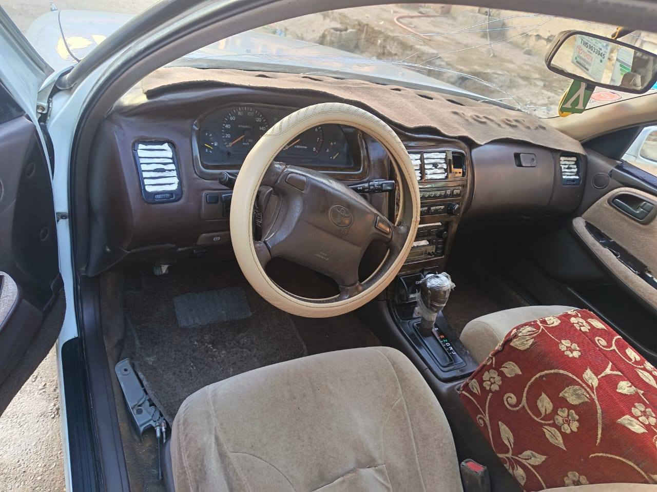 تيوتا كرستا نفخ للبيع
موديل  1993
مكفولة من الگص والنقل والاصوليات والصبغ العام 
محرك وكير بالكارتون 2500 ناعم
كهربائيات كلها شغاله 
دواخل حلوه دشبول جديد
تخم تاير وباتري جديد 
حدادية جديده 
مشروع وطني صاعد هزه بأسمي السياره تحويل مباشر 
السعر 67 وبيها مجال 
العنوان الشطره  
***********
