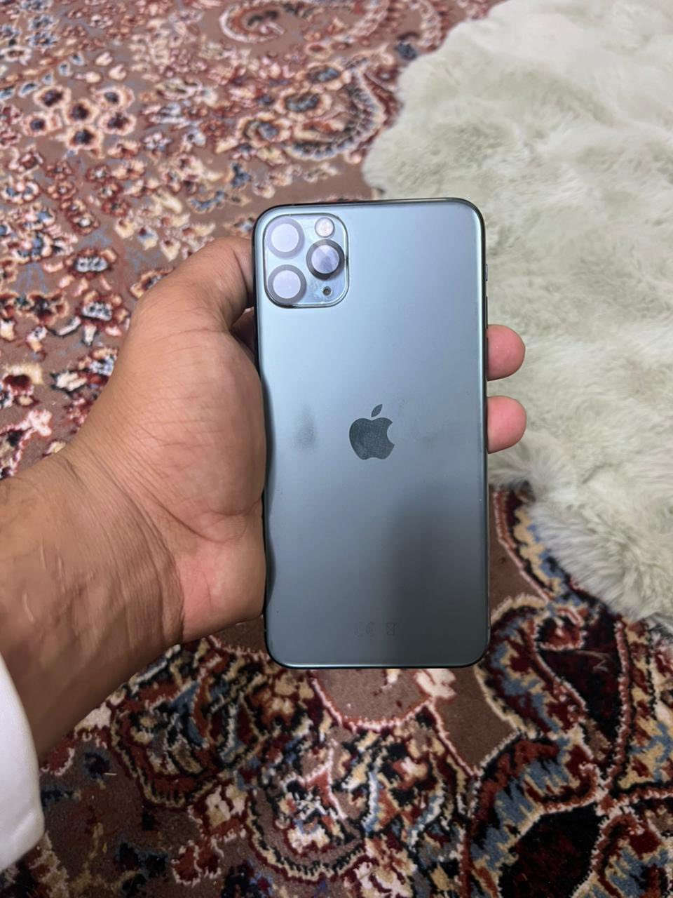 ايفون ١١ برو ماكس ذاكره ٢٥٦ بطاريه٩٢
جهاز مابيه أي اشكال و مامفتوح بلادي 

مكاني بغداد سعره ٤٠٠ وا بي مجال  و بيه مجال بسيط ***********
