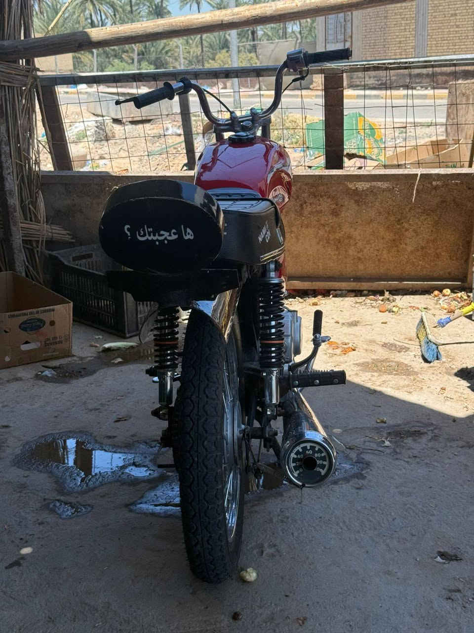 سلام عليكم للبيع شلامجه محرك مفتوح بس دراجه نشطه لا تبخير لا تنقيص فصله تخبل كلك 350قفل  *********** مكان كربله طويريج
