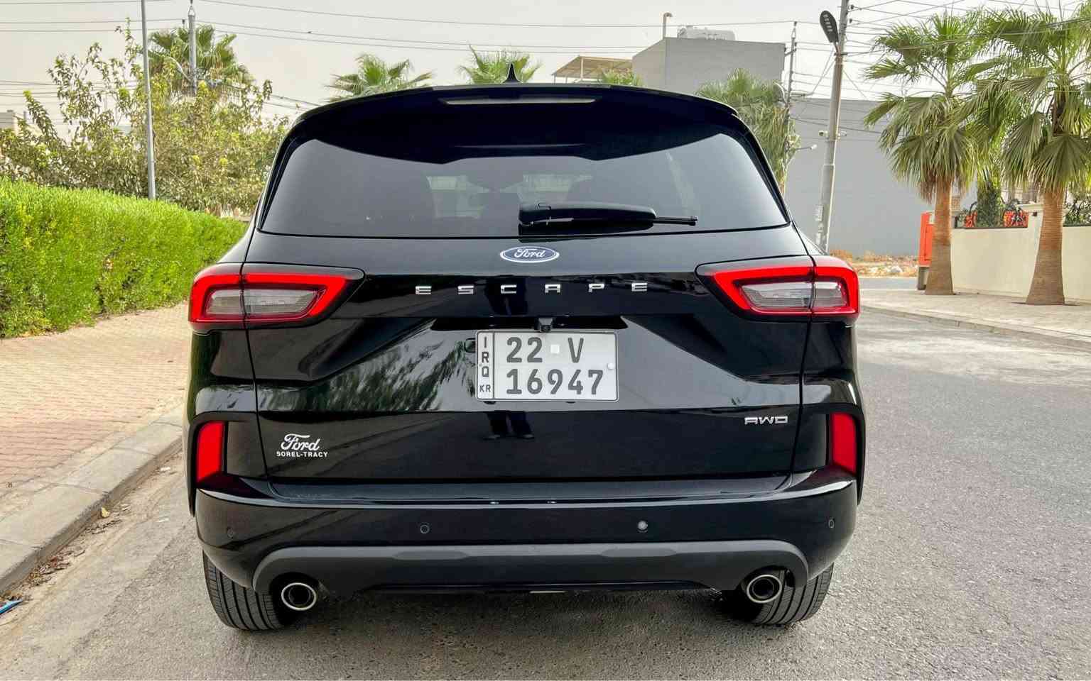 Ford Escape 2023 ST
كوشن و سوكان هيته ر 
صنوق شفت تبريد مركزى
شاشه گيج الكترونى صمه 
شه غال لايت ليد رادارو حاسه و كاميره 
اوتو هولد و اتوستوب ستارت و بريك به صمه
ته نها 13هەزار میل ڕۆیشتوە
‏‎‏‎بصمة ابواب 
‏‎‏‎بصمة تشغيل
‏‎تشغيل عن بعد
‏‎‏‎شاشة دشبول ديجيتال
‏‎‏‎كاميرة
 ئیرباگ بەس سوکان
‏‎هاند بريك بصمة
‏‎اوتو هولد : 𝐀𝐔𝐓𝐎 𝐇𝐎𝐋𝐃              
‏‎اوتو ستارات : 𝐀𝐔𝐓𝐎 𝐒𝐓𝐀𝐑𝐓
‏‎اوتو ستوب :  𝐀𝐔𝐓𝐎 𝐒𝐓𝐎𝐏
‏‎رادار امامي (تحديد مسار)
‏‎‏‎رادار جانبي (نقاط عمياء)
‏‎‏‎رادار خلفي (التحذير من الاصطدام)
‏‎‏‎حساسات خلفى
3 پستۆنی تۆربۆی مەكینە15
‏‎نظام : 𝐄𝐂𝐎
‏‎نظام : 𝐍𝐎𝐑𝐌𝐀𝐋
‏‎نظام : 𝐒𝐏𝐎𝐑𝐓
‏‎كشنات جلد
‏‎كشنات كهربايي 
‏‎كشنات هيتر
ژمارە تلفۆن *********** وتساب فایبەری لەسەرە أربيل, العراق
