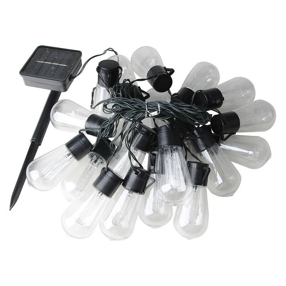 نشرة مصابيح خرافية تعمل بالطاقة الشمسية تتكون من 30 مصباح مقاومة للكسر، مصابيح شمسية مقاومة للماء، مصابيح معلقة لتزيين الحديقة لشرفة المراقبة وحفلات الزفاف
السعر 20 الف


**إذا كنت صاحب هذا الإعلان وتريد حذفه لأي سبب، رجاءا أرسل رسالة إلى الدعم الفني**