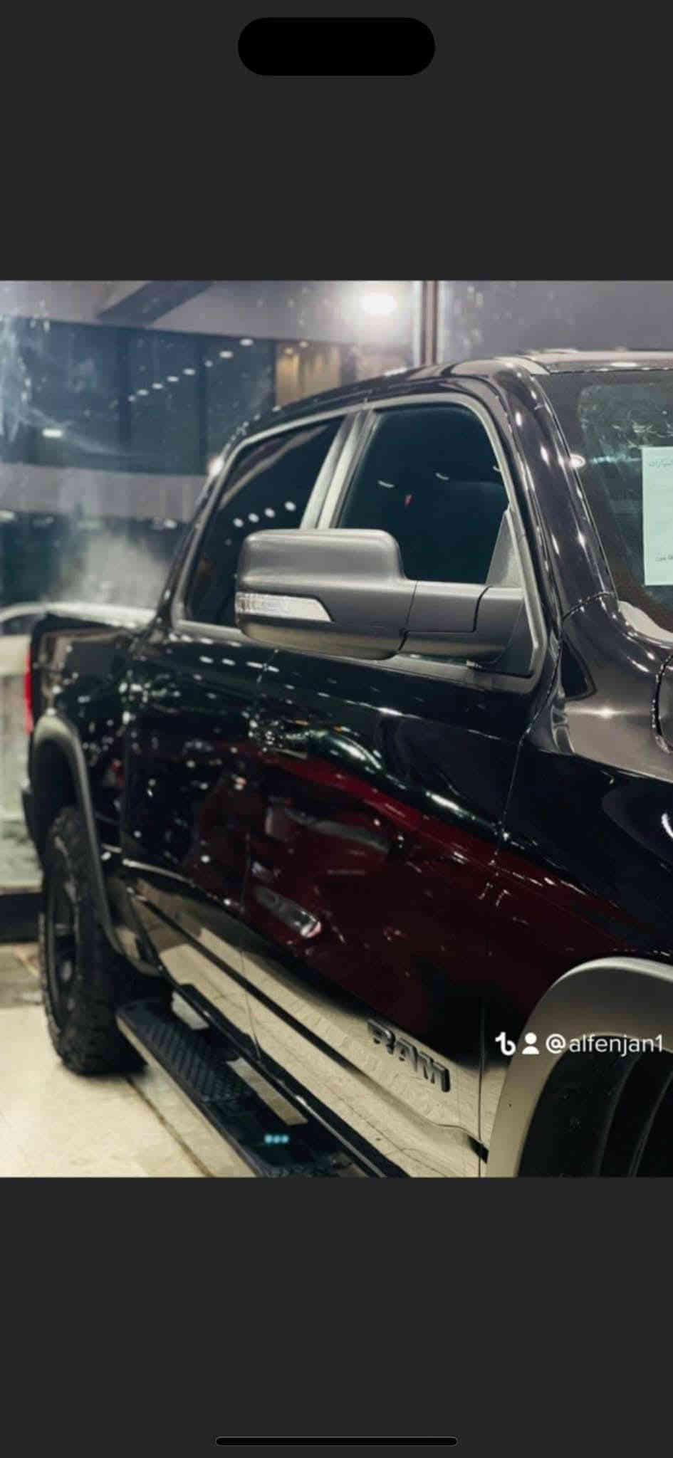 النوع دوج رام RAM الموديل ريبل REEL سنة

الصنع : 2021 المحرك 6 سلندر ایکو ديزل (كاز) دبل سوبر جارج ناقل الحركة اتوماتيك

الحالة سيارة كلين تايتل كندي مكفوله كفاله عامه من الشخط والتكحيل

والخدوش والسرقة مغلفة نانو سيراميك بالكامل مع الزجاج الامامي بضمان 10

سنوات السيارة جاهزة ومابيه اي نقص رقم بغداد مواصفات شاشة تيسلا

سقف سلايد روف داتو شو رادار امامي رادار امامي کامره خلفيه مقاعد كهربه

امكانية تعديل ارتفاع دواسات البنزين والبريك تشغل عن بعد مثبت سرعة مثبت سرعة في المنحدر جام خلفي كهربه مقاعد تدفئة ستيرن تدفئة مقاعد جلد المرآة كهربه نظام   دفع رباعي ضوا زنون ليد شاحن موبايل وايرليس
السعر 4شدات وبي مجال
المكان بصره
الاتصال على الرقم ***********
