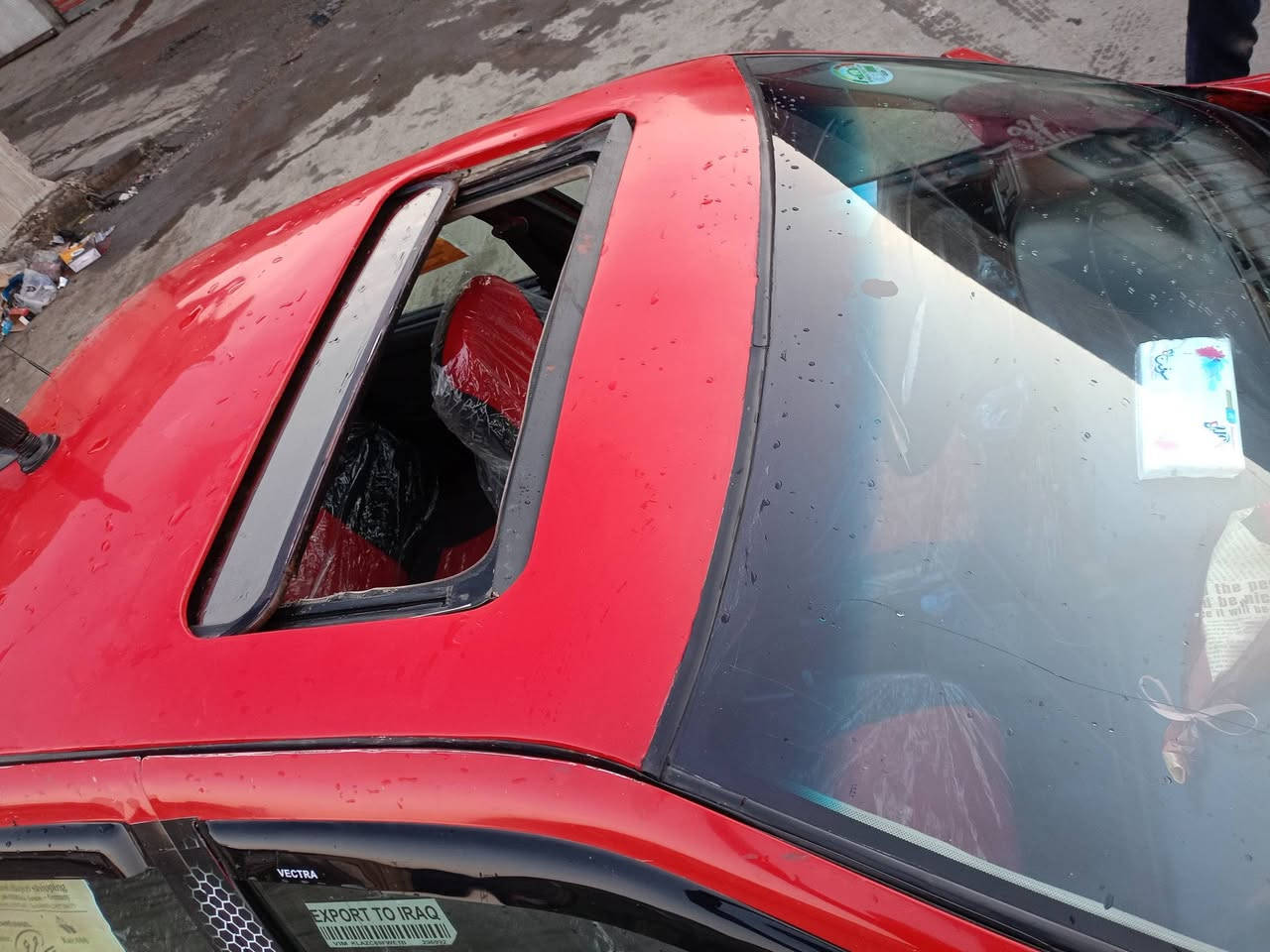 اوبل فكترا موديل92 رقم نينوئ ألماني
سنويه عضم2028كابون بانزين بيها 
حجم 18 كابريته صبغ سقف وجاملغاة الوره 
سياره نضيفه تايات جدد طخم ويل كب 
اربع دسكات طخم وره وكدام جدد 
كهربائية كلها شغاله الغرفه داخل السياره جديده 
كير ومحرك نضاف
ستيرن بور 
سقف تنته سلايت 
شرط التحويل صاحبها الشرعي بل ايمن 
مكان السياره ايمن #السعر33_بي_مجال 
 ***********
***********
