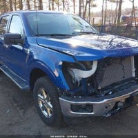 2025 FORD F-150 XLT  اللون/أزرق /عداد المسافة 18,491 mi المحرك 2.7L V-...