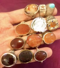 خواتم • فضة ٩٢٥/٩٩٠ • ٦ مخطوطات