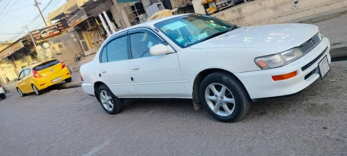 كورلا موديل١٩٩٤  تبريد شغال شرط التحويل محرك وكير شرط  مابيها صبغ بس قطعه وحده طخم ورى وكدام جديد طخم تايه جديد  كهربائيات كل شغاله  دشبول جديد  السياره كلها شرط 
 السعر ٥٧
الاستفسار ‭***********
