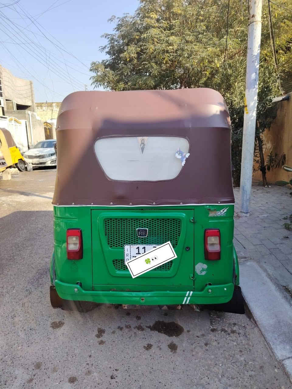 السلام عليكم 👋🏻
تكتك موديل 2022 شهر 7
تكتك كلها بلادي ما معمر بيها شي 
ما بيعا ضربة ولا اقطرت صبغ
 اني اكفلك كشر لا مضروب ولا مصبوغ 
المكينة خير من الله تجي وتاخذ بيها تراي وتشوف شلعتها وسحبها لا تنقص ولا تبخر كهربائيات كلها شغالة تكتك مال شغل تاخذها منا تطلع للشغل منا 
رقم وسنوية بغداد تحويل ثاني يوم داخلة هزة بالجديد
الشراي ويحب يستفسر يتصل على الرقم
***********
واني خادم الة
