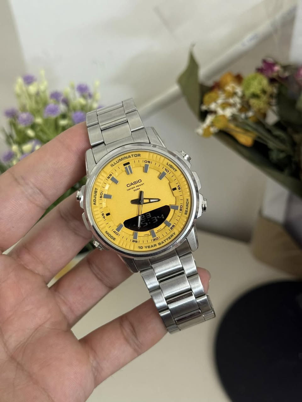 سلام عليكم عندي 4 ساعات 
٣ كاسيو 
وحدة بولو 
جديدات نظافه 90% 
والكاسيو السودة جديدة مملبوسة 
بس الربر بيها شخطه ب جامة 
قيم وأخذ  وبالعافية


**إذا كنت صاحب هذا الإعلان وتريد حذفه لأي سبب، رجاءا أرسل رسالة إلى الدعم الفني**